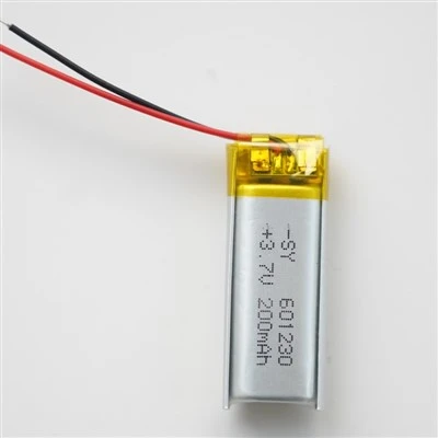 3,7 V polimēru litija jonu akumulators