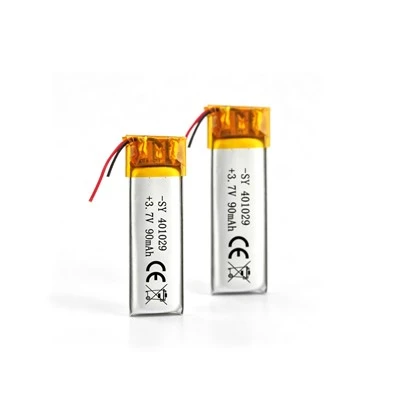 90mah polimēru litija jonu akumulators