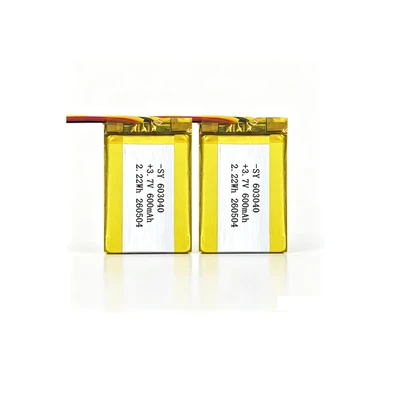 603040 Bluetooth austiņu litija akumulators